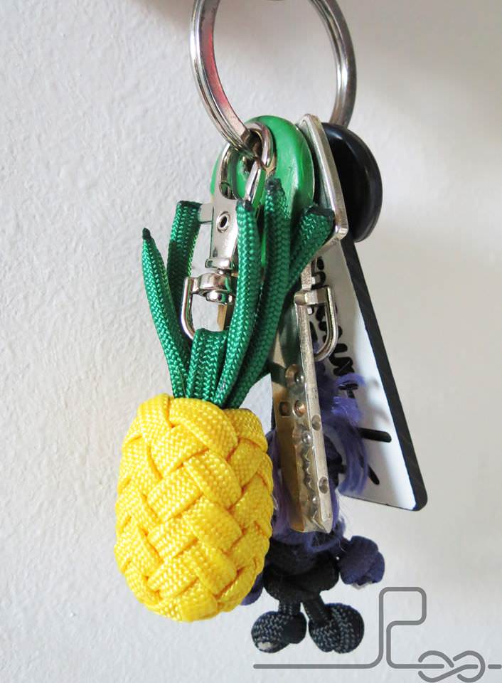 Fun Pineapple Crafts Projects You Will Love To Make - Pillar Box Blue