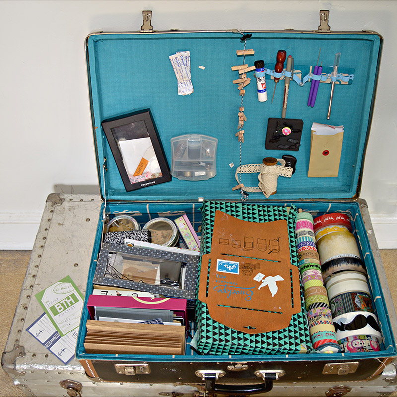 Retro Vintage Suitcase Stock Photo - Download Image Now - Suitcase