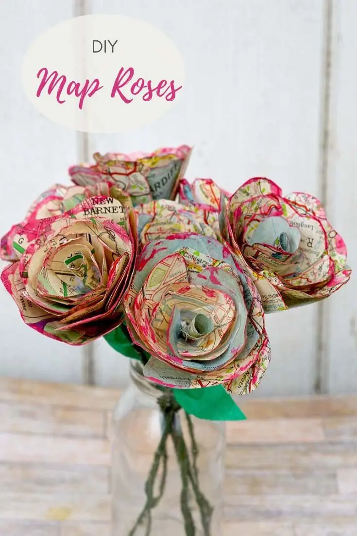 Vintage Rose Especially For You Gift Wrapping Paper with tags