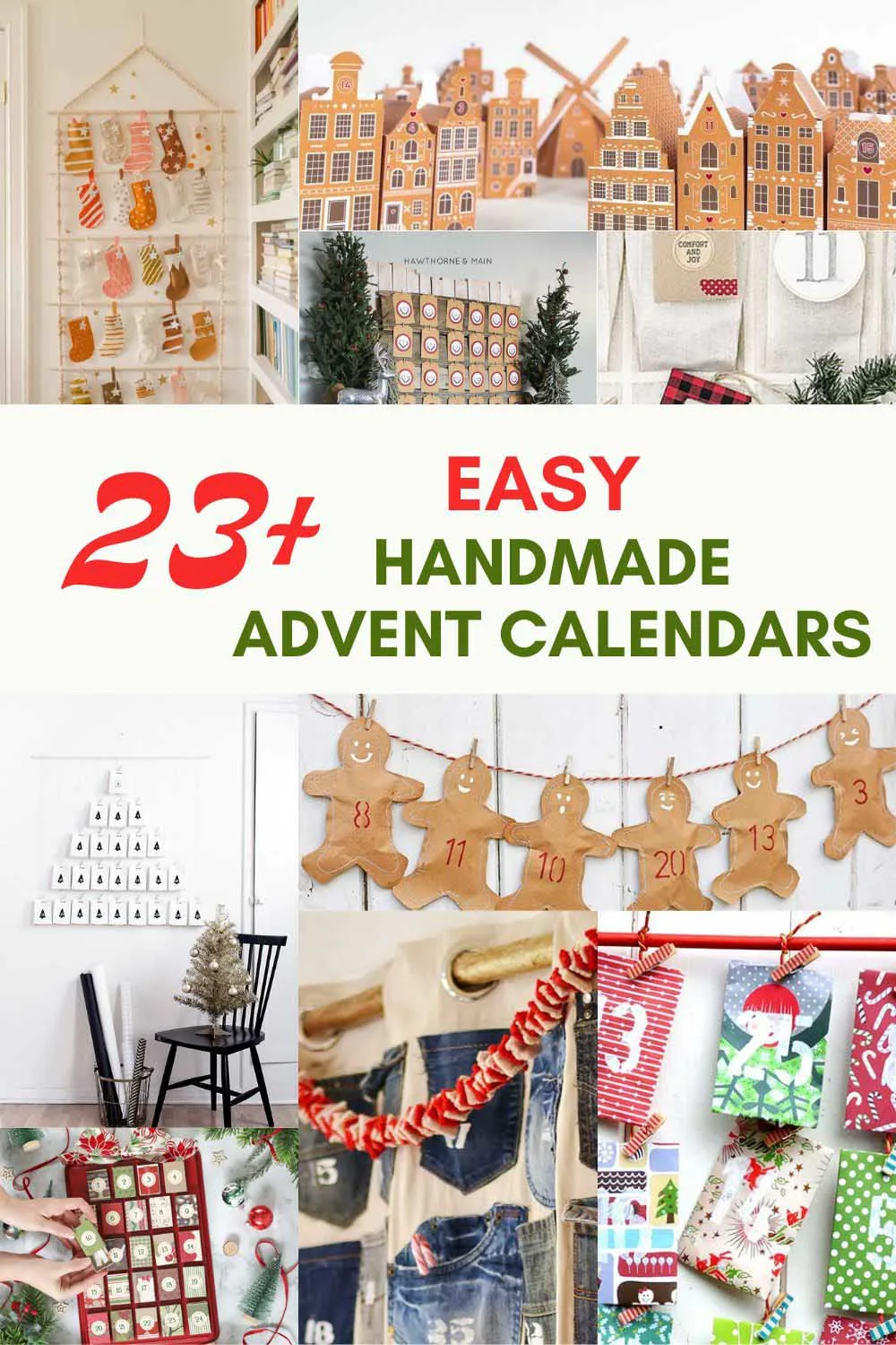 23+ Handmade Advent Calendars: The Ultimate DIY Guide for Holiday Fun -  Pillar Box Blue