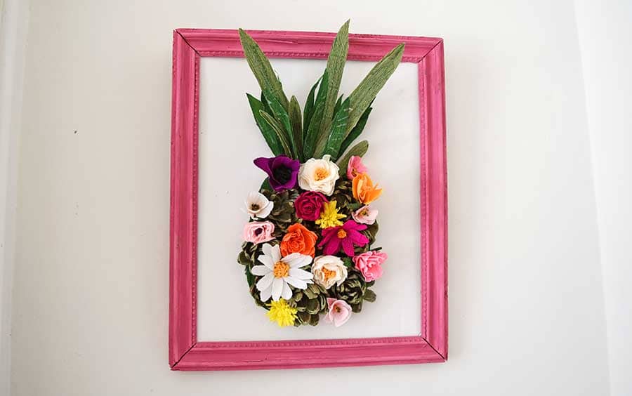 Paper Flowers - Made from Kids Old Artwork - Creating Creatives