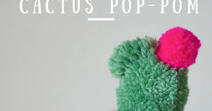 Fantastic Pom Pom Crafts & DIY Ideas You'll Want To Try - Pillar Box Blue