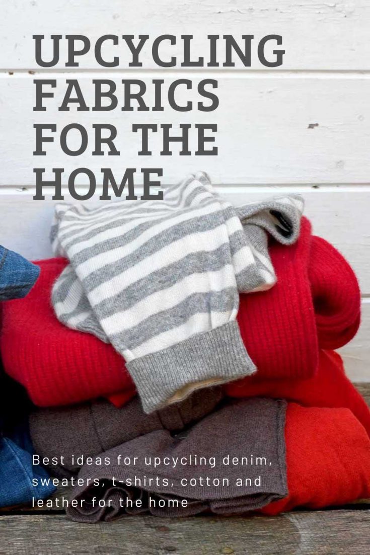 The Best Ways Of Upcycling Fabrics For The Home Pillar Box Blue