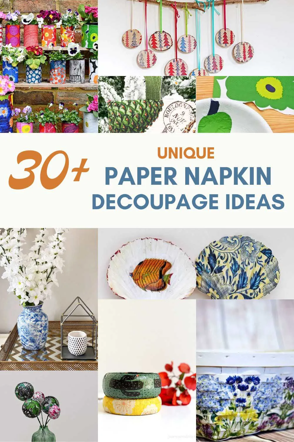Types of Decoupage Paper