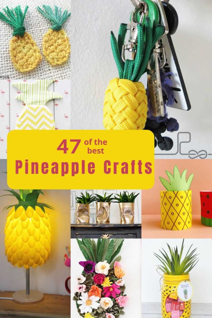 Easy Pineapple Crafts, Projects You Will Love To Make Pillar Box Blue