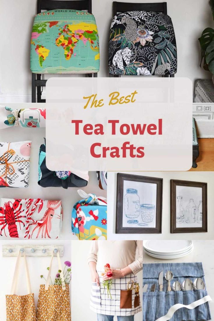 Learn To Sew A DIY Hanging Tea Towel