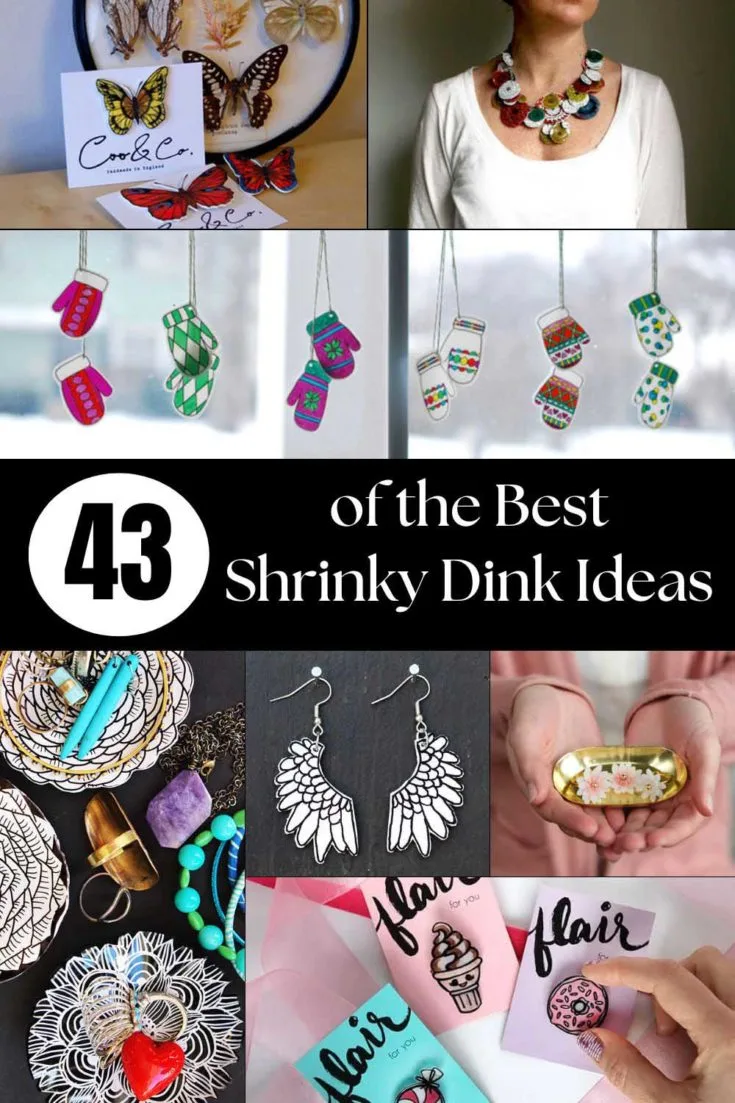 Shrinky Dinks Creative Pack 6 Printed Pattern Kids Art and Craft Activity