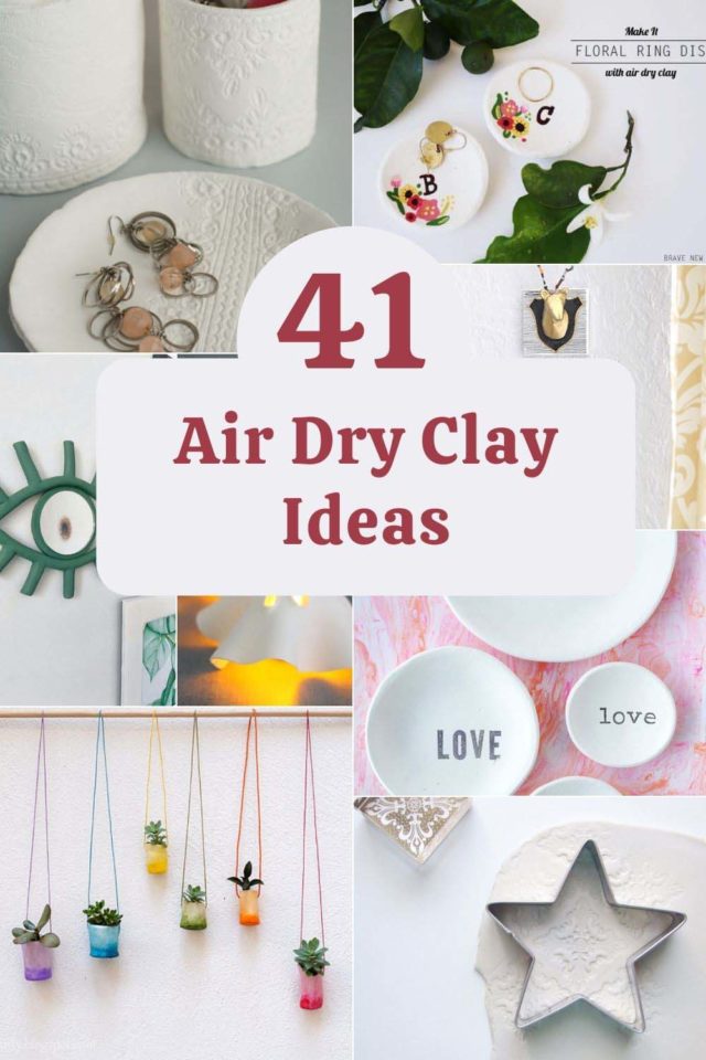 47 Easy Air Dry Clay Ideas and Projects Adults Will Want To Make ...