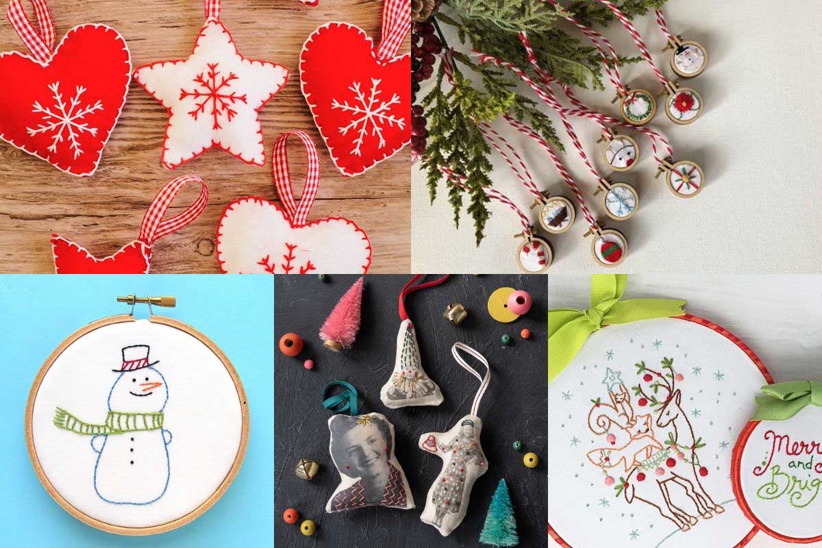 DIY Embroidery Hoop Christmas Ornament: How to make Personalized Embroidery  Ornaments: Gift Idea! 