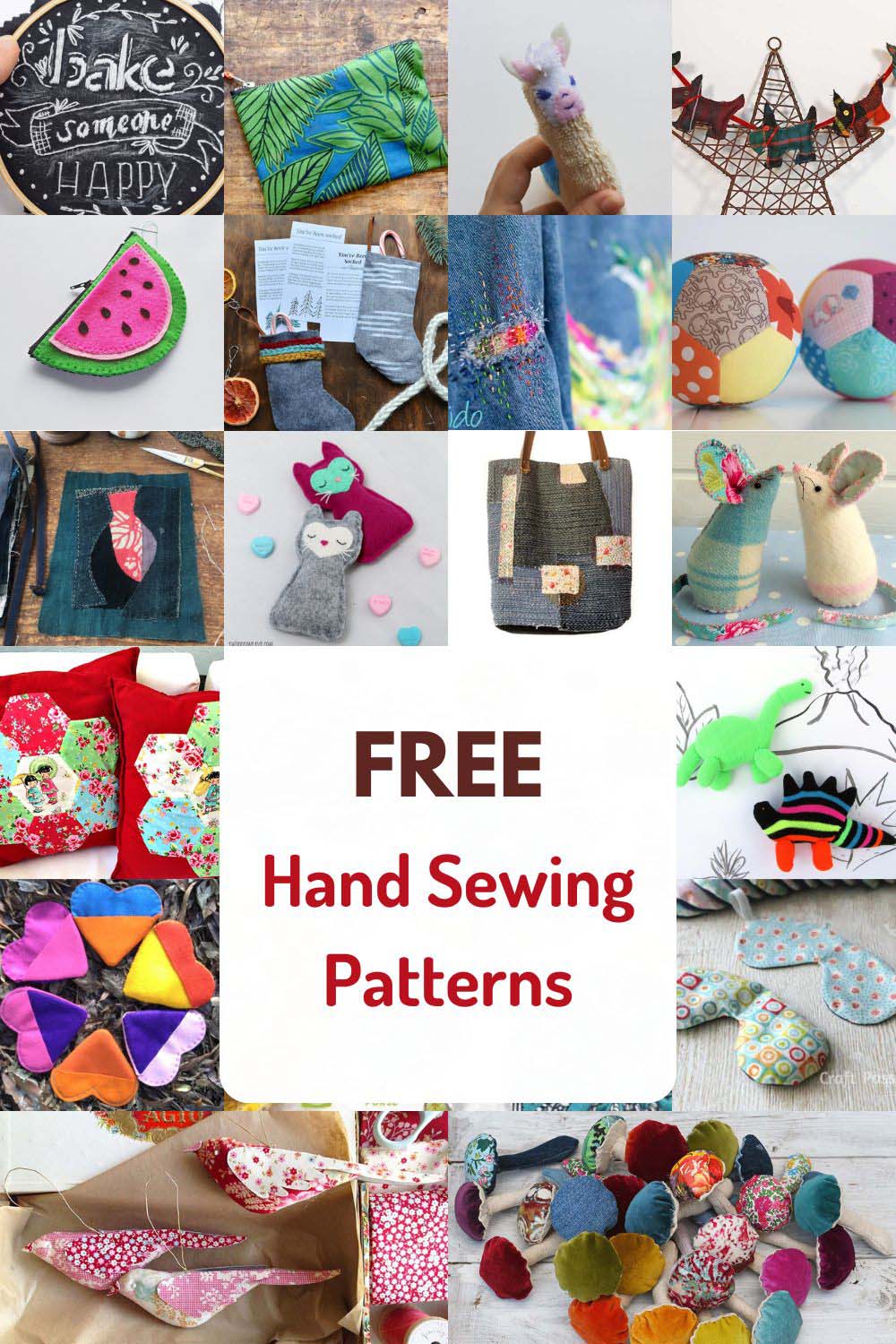 30 Hand Sewing Projects You Will Love - Sew Crafty Me
