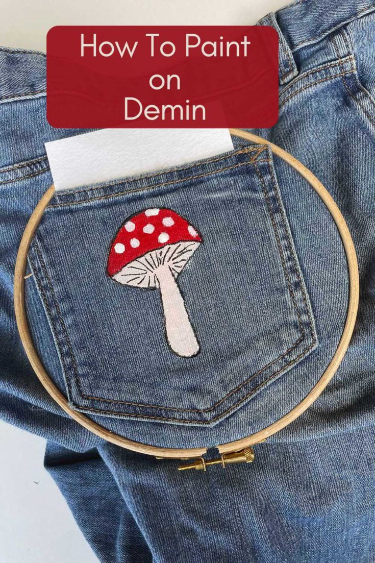 How to Paint on Denim: A Guide to DIY Jeans Painting with a