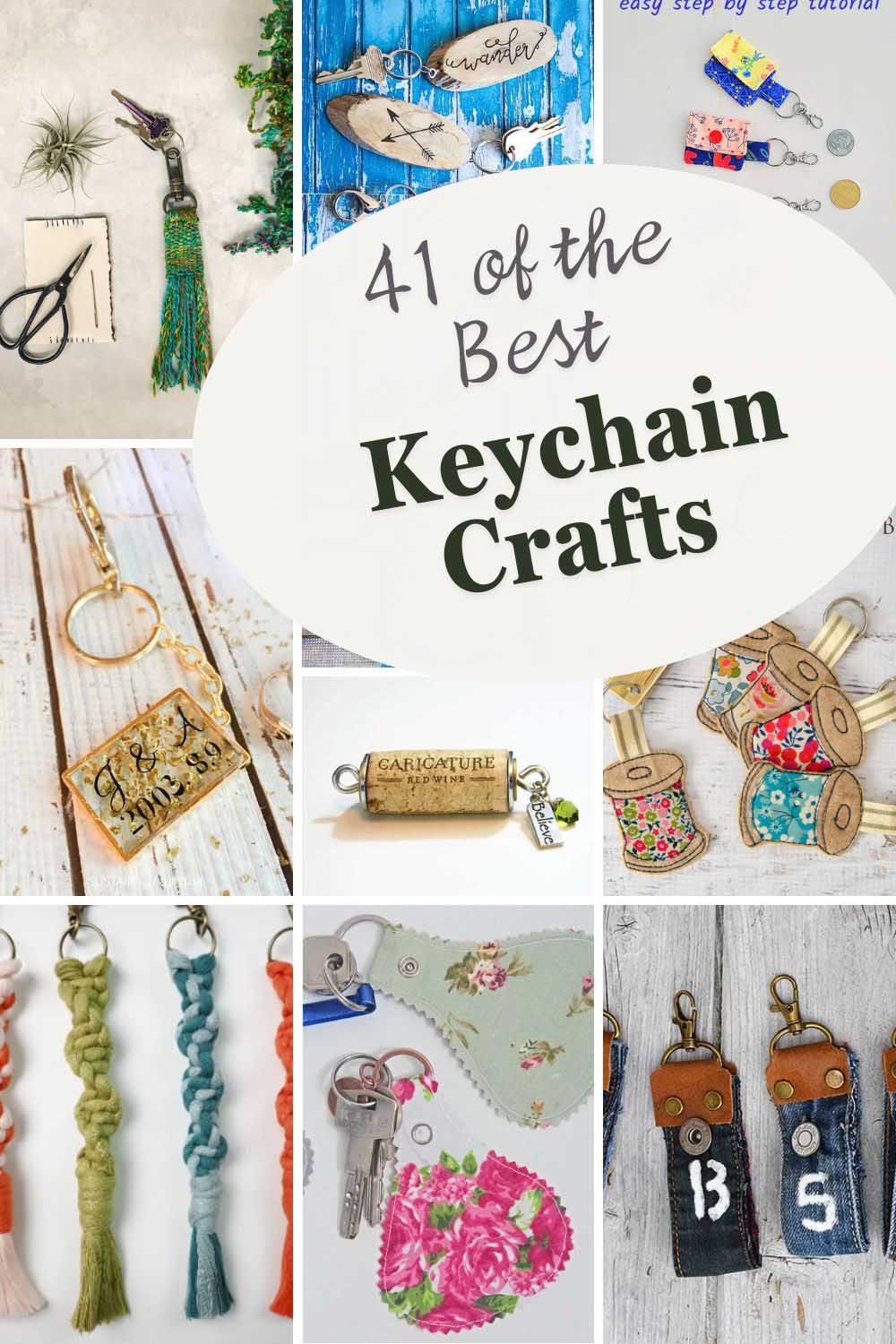 key chain ideas collage