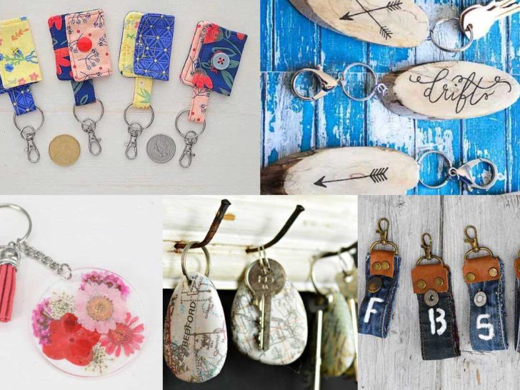 diy keychain ideas collage